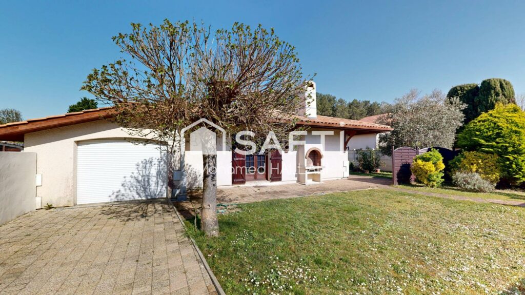 Maison 100 m2 avec garage, 3 ch, parcelle de 432 m²