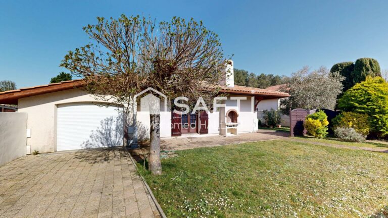 Maison 100 m2 avec garage, 3 ch, parcelle de 432 m²