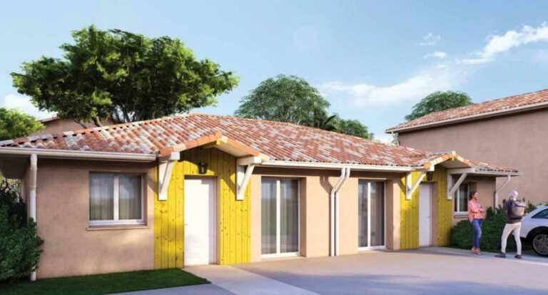 maison T3 avec parkings et jardin