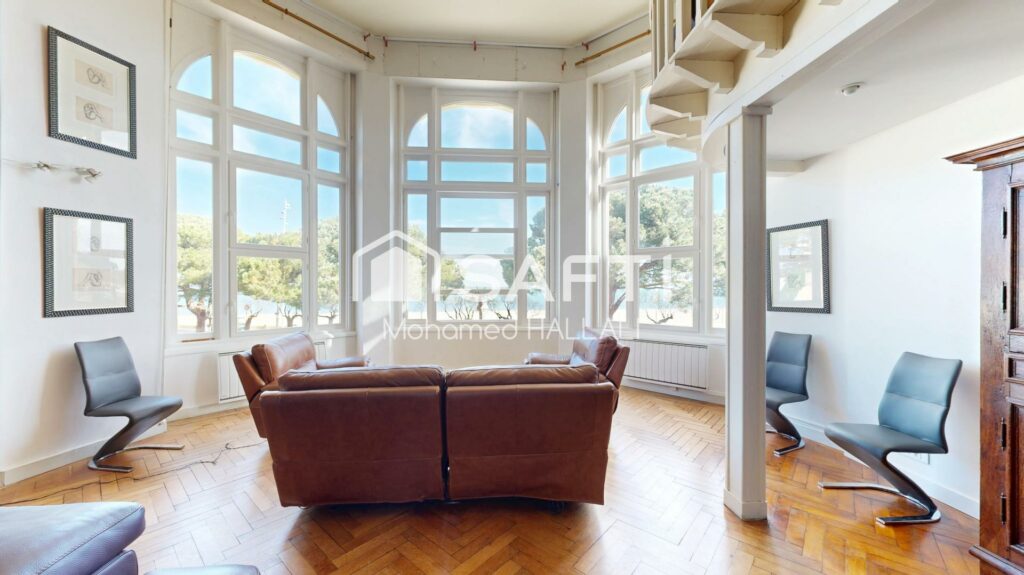 Appartement 162 m² – Grand Hôtel, Arcachon – duplex avec vue mer