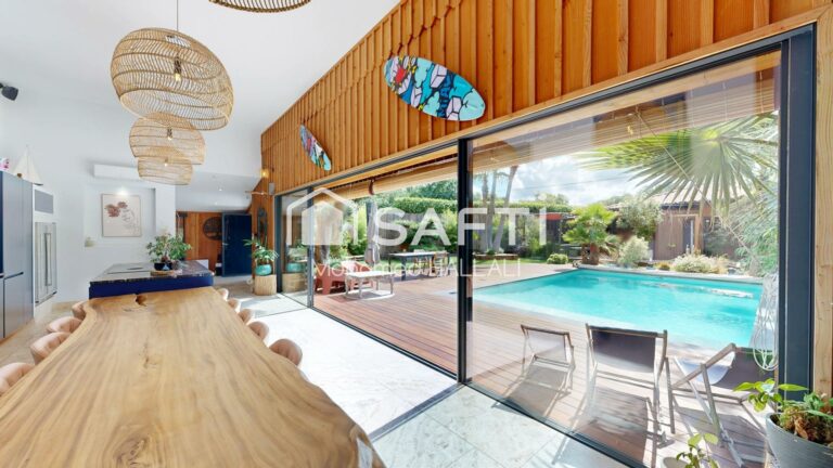 Villa d’exception 185 m², cuisine d&rsquo;été, piscine