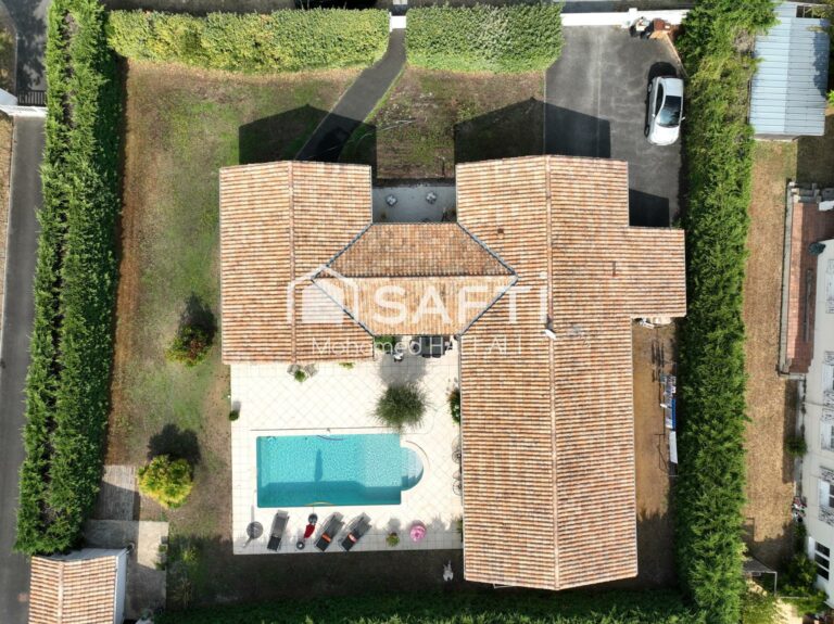 Maison 172 m² très au calme, piscine, 1223 m²