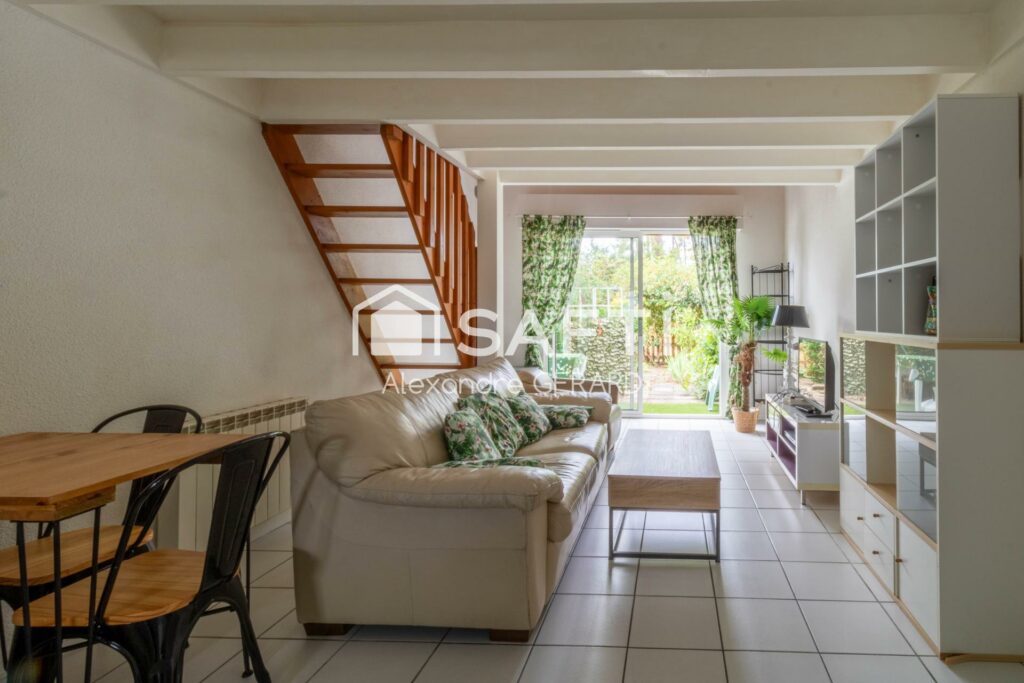 Maison 50 m² – Gujan-Mestras – 1 chambre et terrain 70 m²